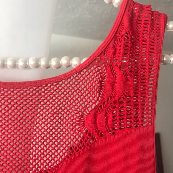 Arden B Bodycon Pink/Red Mini Dress - Picture 8 of 8